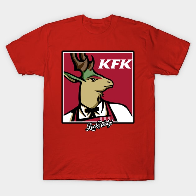 Kentucky Fried Kelbi T-Shirt by Zebnoiser